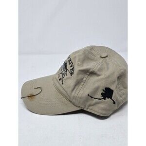 Kenai River Alaska Hat Cap Fishing W/ Fishhook On Brim